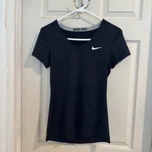 Black Nike Pro Workout Top